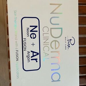 Nuderma Clinical Neon Argon Fusion Skin Therapy Wand - White